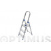 Escalera Aluminio Peldaño Ancho 4 Peldaños Ambit