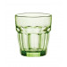 Bormioli Rocco 5183314 Rockbar Rocas Vasos Vasos de Copas de Cristal, 27 cl, Color Verde