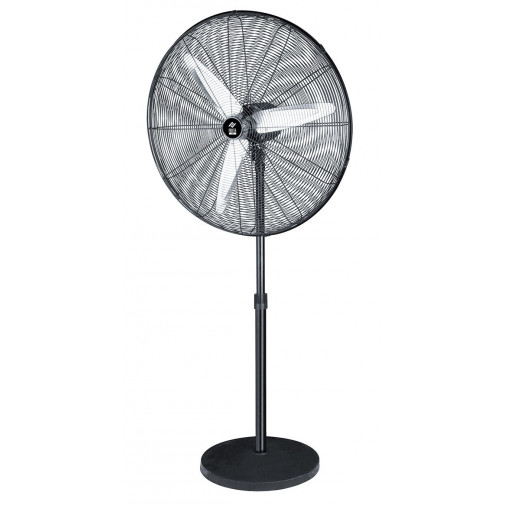 Ventilador Pie Industrial Negr 130/140/200w -