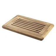 Tabla Cortar Pan Madera Acacia 38 X 26 X 2 Cm Metaltex