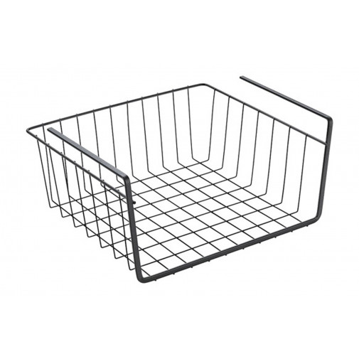 Estante Intermedio Negro Kanguro 30 Cm Lava Metaltex