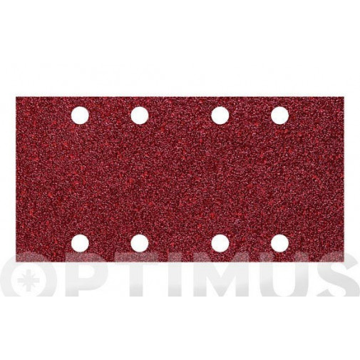 Lija Adherente Madera Metal Gr 80 10 Uds 93 X 185 Mm 8 Aguje