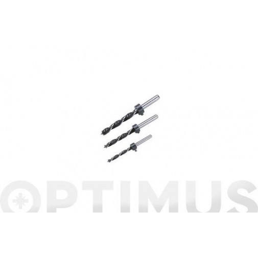 Broca Espigar Con Punta Centrado Y Tope Ø 6 Mm Wolfcraft