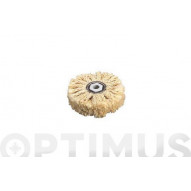 Cepillo Circular Sisal Ø 85 Mm X 20 Mm Wolfcraft
