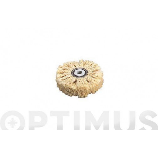 Cepillo Circular Sisal Ø 85 Mm X 20 Mm Wolfcraft