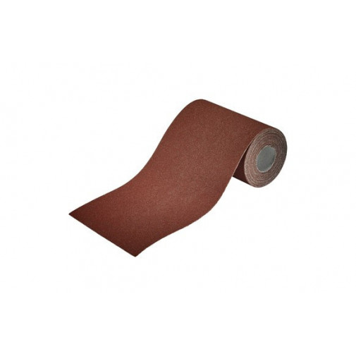 Lija Papel Abrasivo Madera Metal Gr 80 115 X 5000 Mm Wolfcra