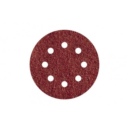 Lija Disco Adherente Madera Metal Gr 120 5 Uds Ø 115 8 Aguje