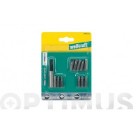 Portapuntas Magnetico + Juego 11 Puntas Wolfcraft