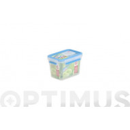 Contenedor Hermetico Rectangular 1,1 L Alto Emsa