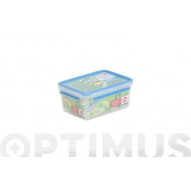 Contenedor Hermetico Rectangular 2,3 L Grande Emsa
