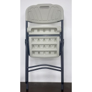 Silla Plegable Polietileno 47x55x85cm