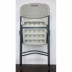 Silla Plegable Polietileno 47x55x85cm