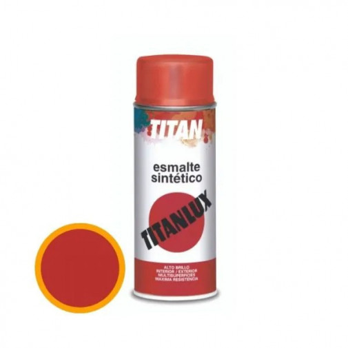 Esmalte Sintetico Spray 400 Ml Bermellon Titanlux