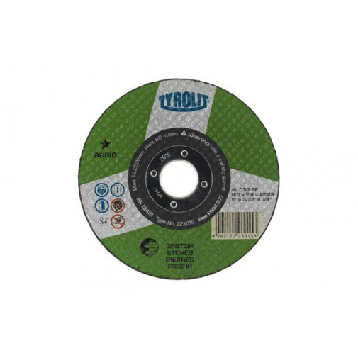 Disco Corte Piedra Basic 115 X 2.5 X 22 Tyrolit