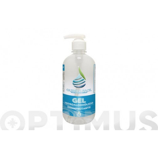 Gel Hidroalcoholico Desinfectante 500 Ml Dosificador Quimica
