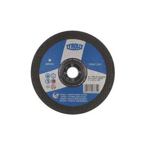 Disco Desbaste Acero/inox Basic 125 X 6 X 22 Tyrolit