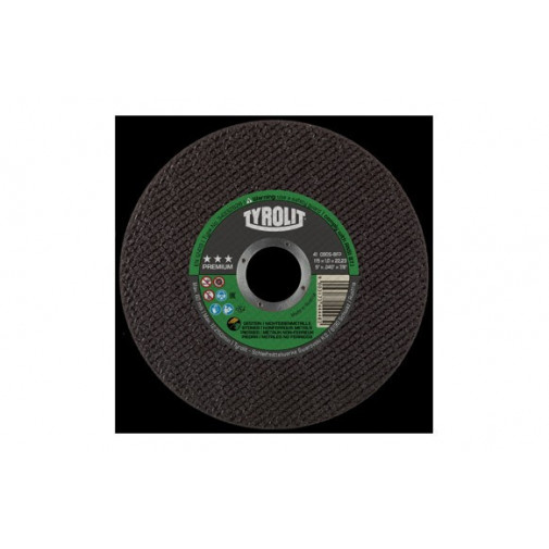 Disco Corte Piedra / Aluminio Premium 115 X 1 X 22 Plano Tyr