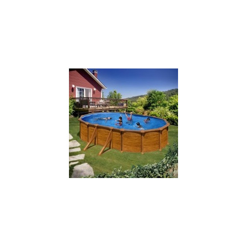 Piscina Sup 610x375x132cm Filtro Arena Gre Ac Mauritius Oval