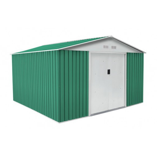 Caseta Metalica Coventry Verde 9,66 M² 321 X 301 X A205 Cm G