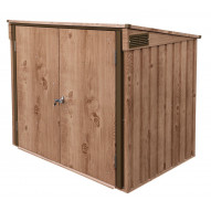 Caseta Orden 154x96x128cm Cubrecubos Duramax Met Imitacion M