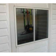 Ventana Caseta 4x73x61cm Accesorio Duramax Pvc Ventana Garaj