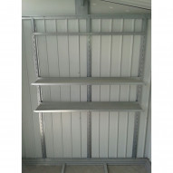 Estanteria Caseta Accesorio 22x131x185cm Pvc Palladium Estan