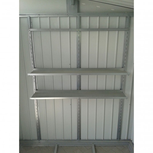 Estanteria Caseta Accesorio 22x131x185cm Pvc Palladium Estan