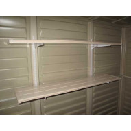 Estanteria Caseta 91x31x2cm Accesorio Duramax Pvc Estanteria