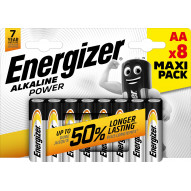 Pila Alcalina Power Lr6 Aa Pack 8 Energizer