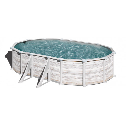Piscina Sup 634 X 575 X 132 Cm Filtro De Arena Gre Ac Kitpro