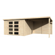 Caseta Madera Con Porche 579 X 308 Cm