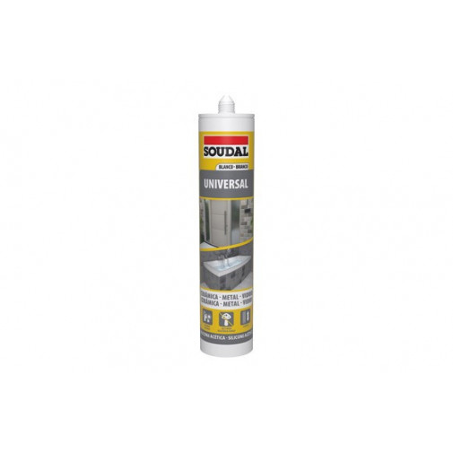 Silicona Universal 280 Ml Blanco Soudal