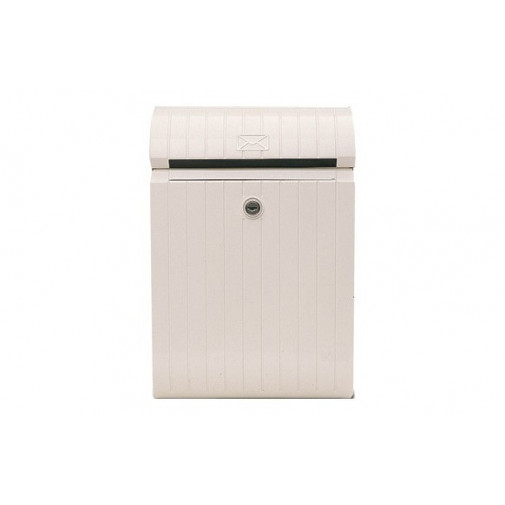 Buzon Exterior Plastico Piccolo Blanco 25,2 X 11 X 37,7 Cm T