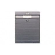 Buzon Exterior Plastico Gris 30,5 X 12,8 X 38,8 Cm Tatay