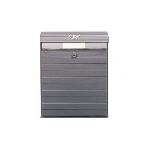 Buzon Exterior Plastico Gris 30,5 X 12,8 X 38,8 Cm Tatay