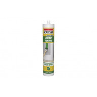 Sellador Acrilico Grietas 290 Ml Blanco Soudal