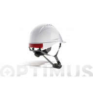 Casco Con Barbiquejo Mountain Blanco Steelpro Safety