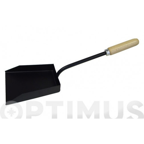 Pala Recogedor Cenizas Metalico 16,5 X 17,5 X 47, 5 Cm Mango