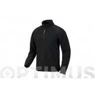Polar Media Cremallera Monviso Negro Talla S Issaline