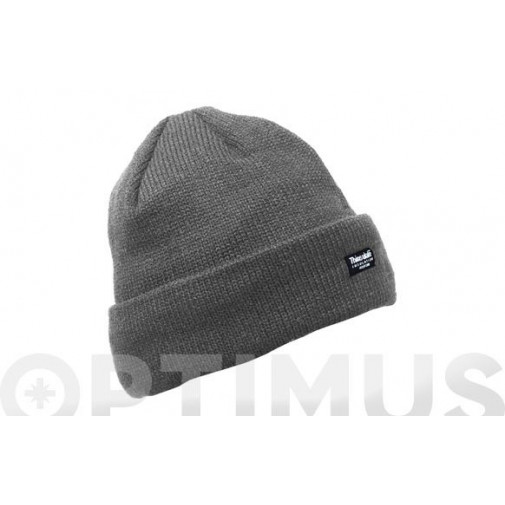 Gorro Acrilico-thinsulate Gris Talla Unica Issaline