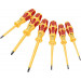 Wera 05051575001 Juego de destornilladores aislados, Color Rojo/Amarillo, 6 Piezas