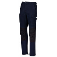 Pantalon Stretch Ref Rodilla Azul 38