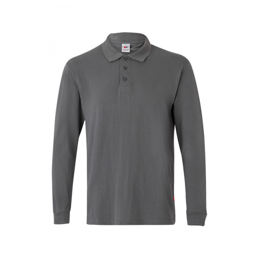 Polo M/larga Algodon Gris Xxl