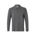 Polo M/larga Algodon Gris Xxl