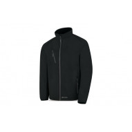 Chaqueta Softshell Triple Lamina Cuarzo Negro Talla M Marca