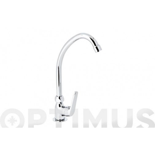 Grifo Fregadero Monomando 1 Agua CaÑo Alto Serie Ge2 Genebre