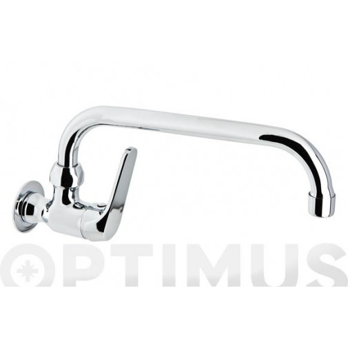 Grifo Fregadero Mural Monomando 1 Agua CaÑo Horizontal Serie