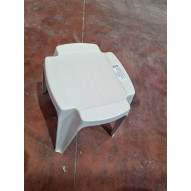 Mesa Auxiliar Res Blanco Solid 42x37x38 (OUTLET)
