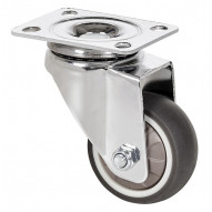 Rueda Gir. Goma 50 Mm