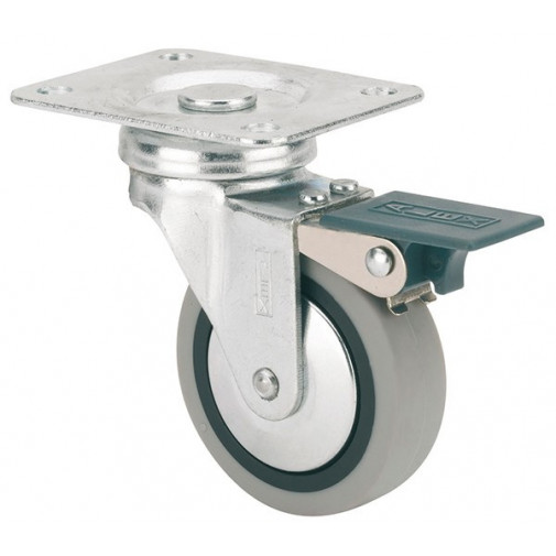 Rueda Twin Lex Poliamix-goma 40 Mm